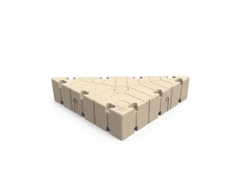 EZ Dock Tri Dock triangular floating section